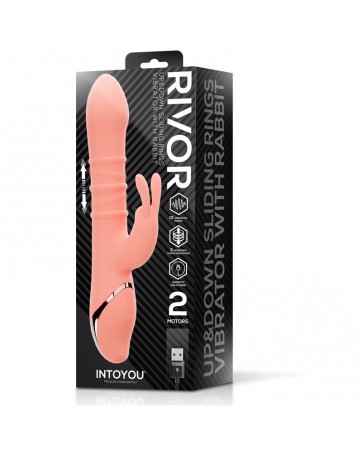 Rivor Vibrador con Anillos Deslizantes