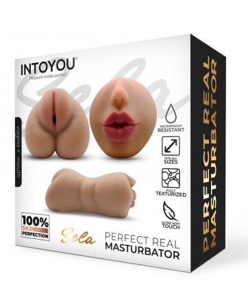 Sela Vagina y Boca Super Realista 635 gr