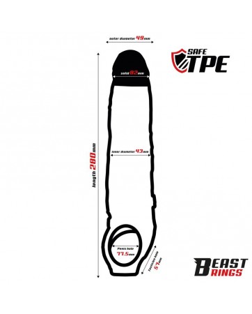 Funda para el Pene 28 cm