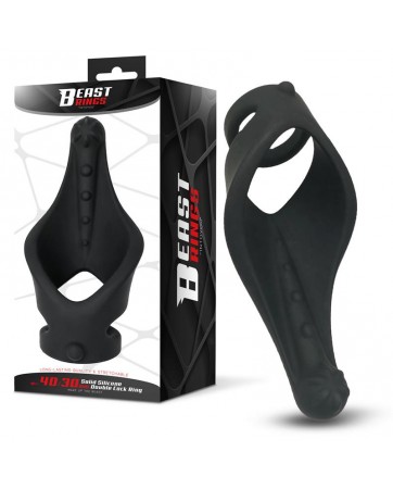 Anillo Doble Silicona Solida 37 45 mm