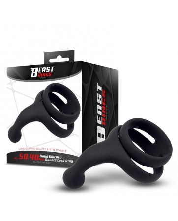 Anillo Doble Silicona Solida 50 40 mm