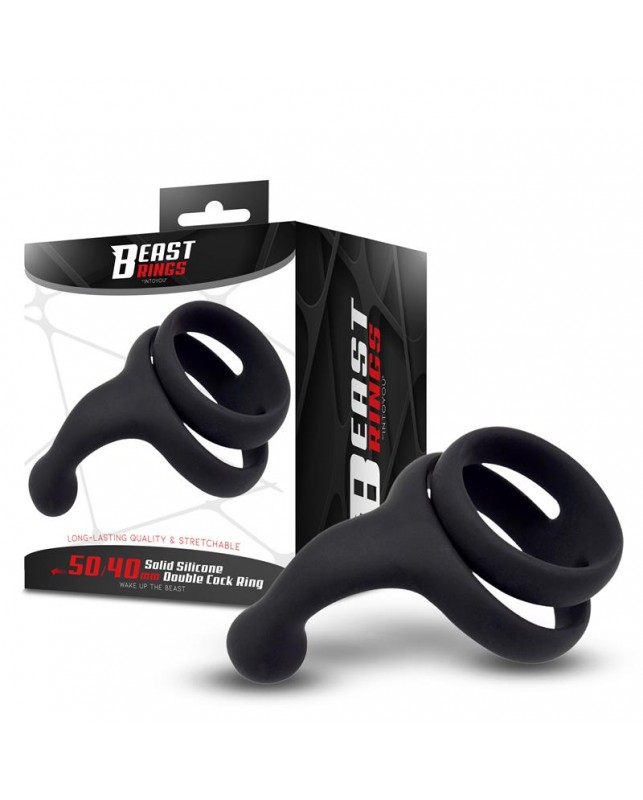 Anillo Doble Silicona Solida 50 40 mm