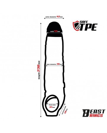 Funda para el Pene 23 cm