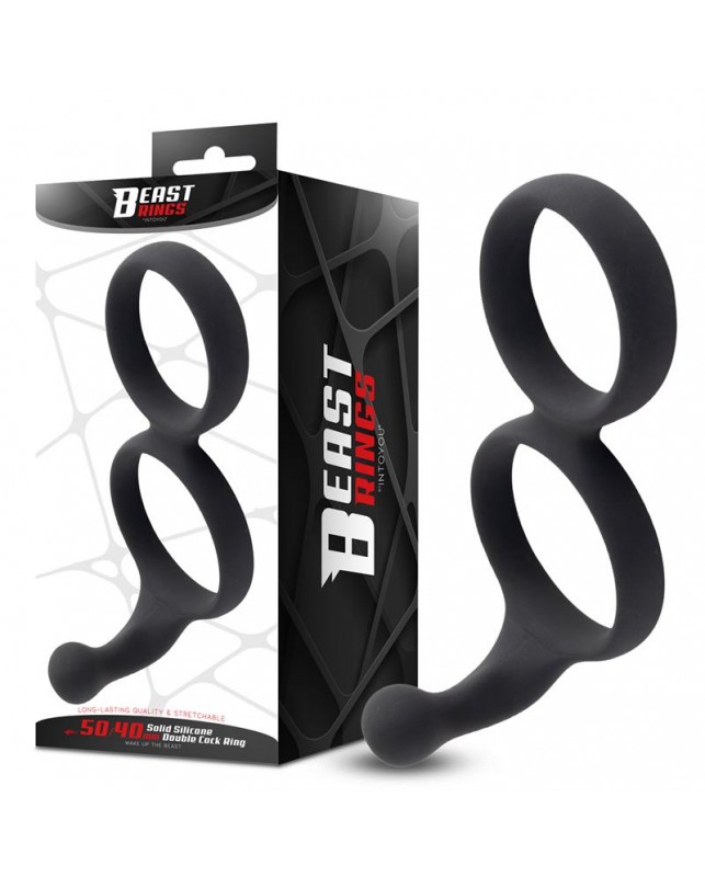 Anillo Doble Silicona Solida 50 40 mm