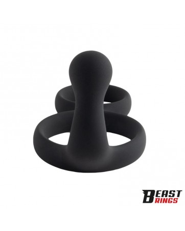 Anillo Doble Silicona Solida 50 40 mm