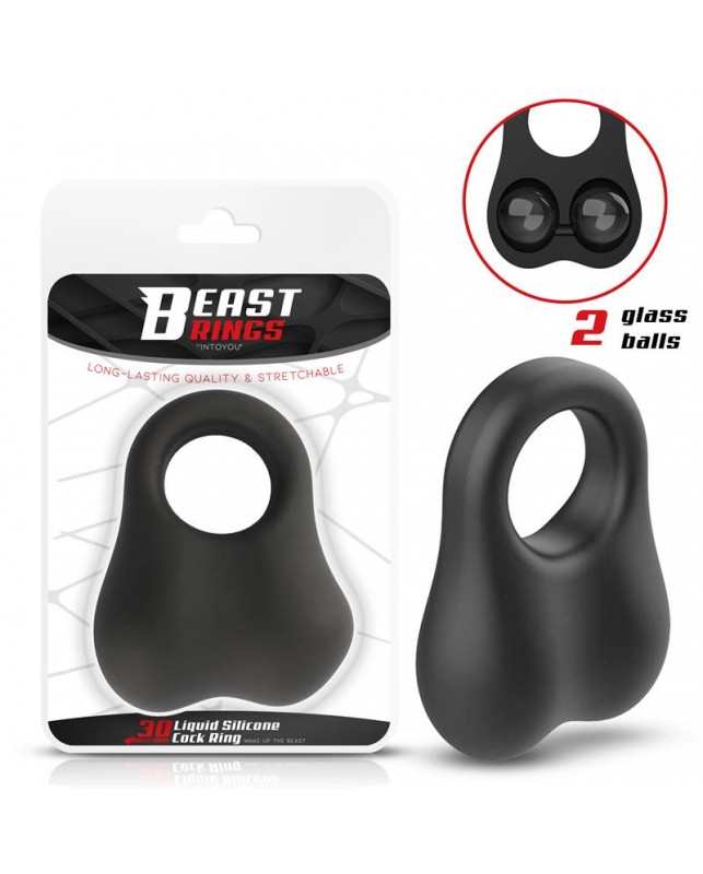 Anillo con Bolas Internas Silicona Liquida 30 mm