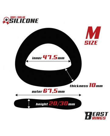 Anillo Silicona Solida 47.5...