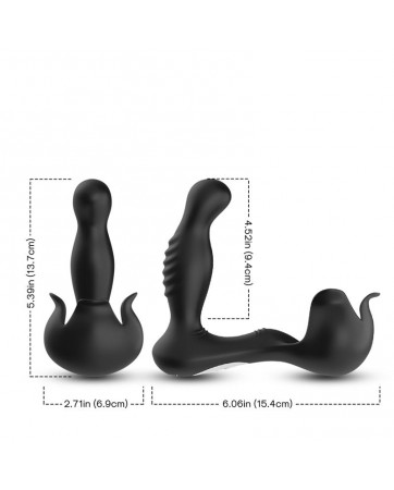 Masajeador Prostatico Rotacion 360º Estimulacion Testiculos
