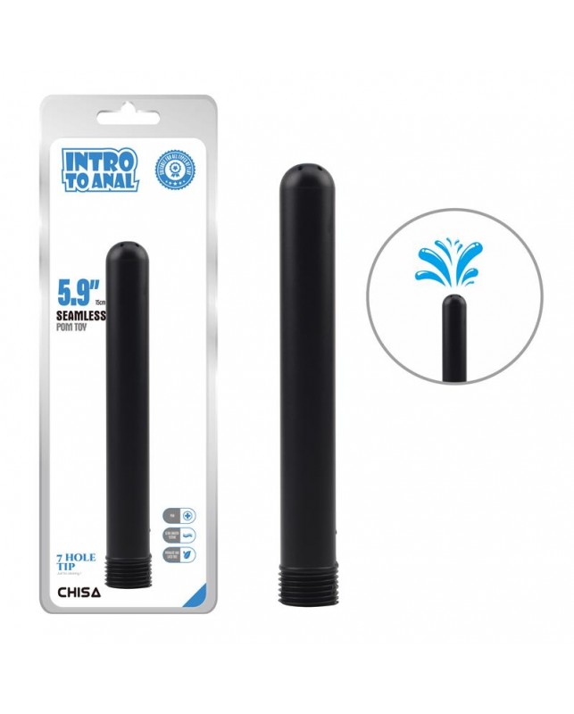 Ducha Anal Cleaner Tube 15 cm Negro