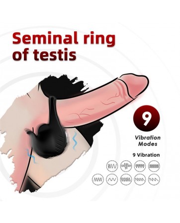 Anillo Vibrador para Pene y Testiculos