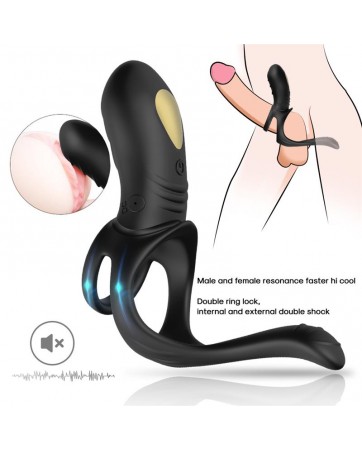 Anillo Vibrador con Estimulacion Perianal