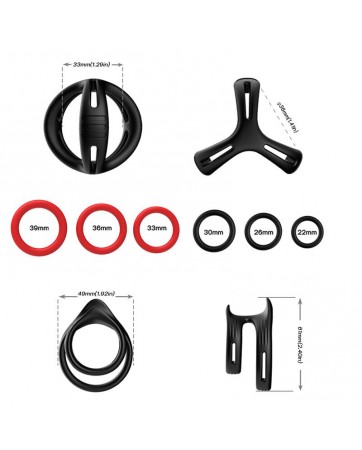 Set de Anillos para el Pene