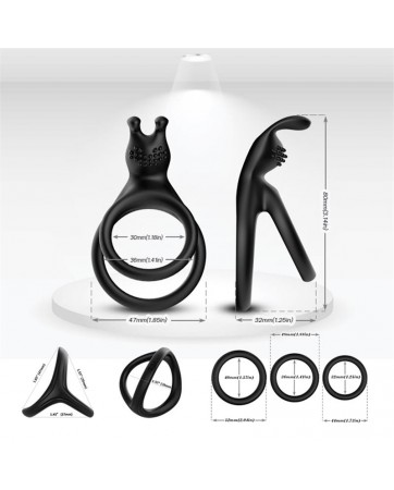 Set de Anillos para el Pene
