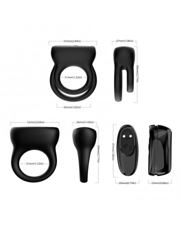 Set 2 Anillos para el Pene