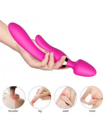 Masajeador y Vibrador Rosa