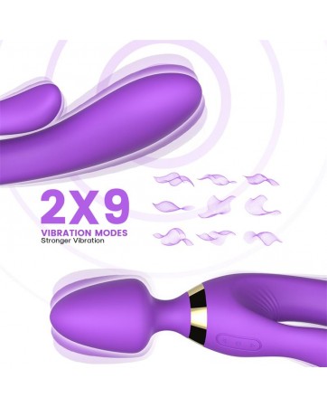 Masajeador y Vibrador Purpura