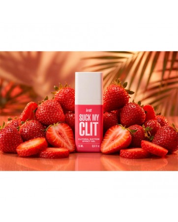 Suck My Clit Fresa Salvaje Succion Gel
