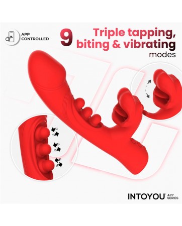 Trixy Vibrador con Tapping...