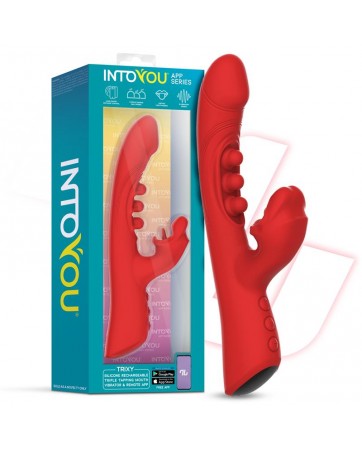 Trixy Vibrador con Tapping y Biting con App