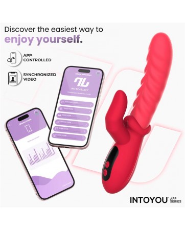 Tingly Vibrador con Finger y Movimiento Waving con APP