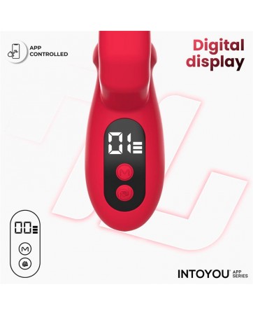Tingly Vibrador con Finger y Movimiento Waving con APP