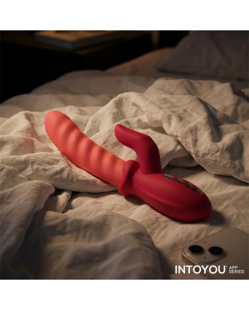 Tingly Vibrador con Finger y Movimiento Waving con APP
