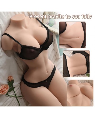 Brandi Torso Realista Esqueleto Interno