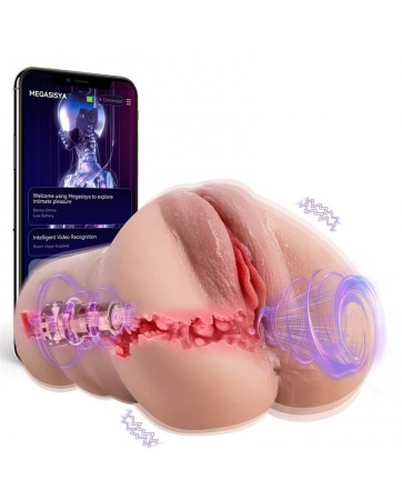 Sora Vagina y Ano con Thrusting Vibracion y APP 154 kg