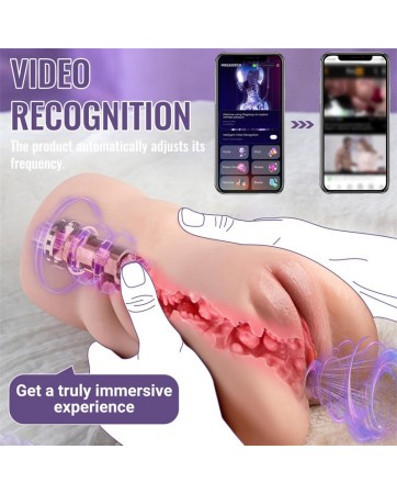 Sora Vagina y Ano con Thrusting Vibracion y APP 154 kg