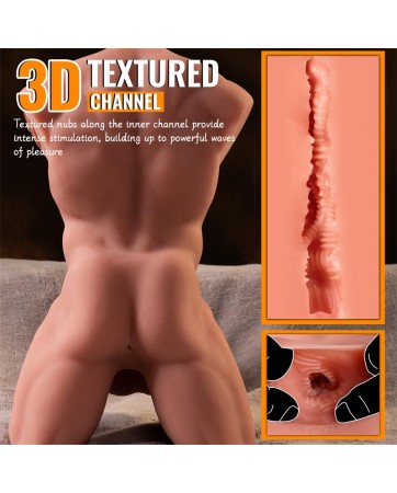Ely Torso con Dildo Desmontable Thrusting y APP 41 kg