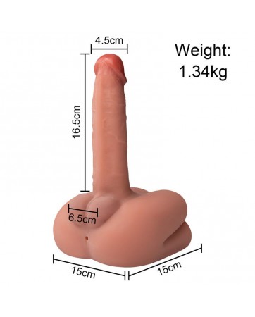 Sadie Semi Torso con Vibracion y Thrusting 134 kg
