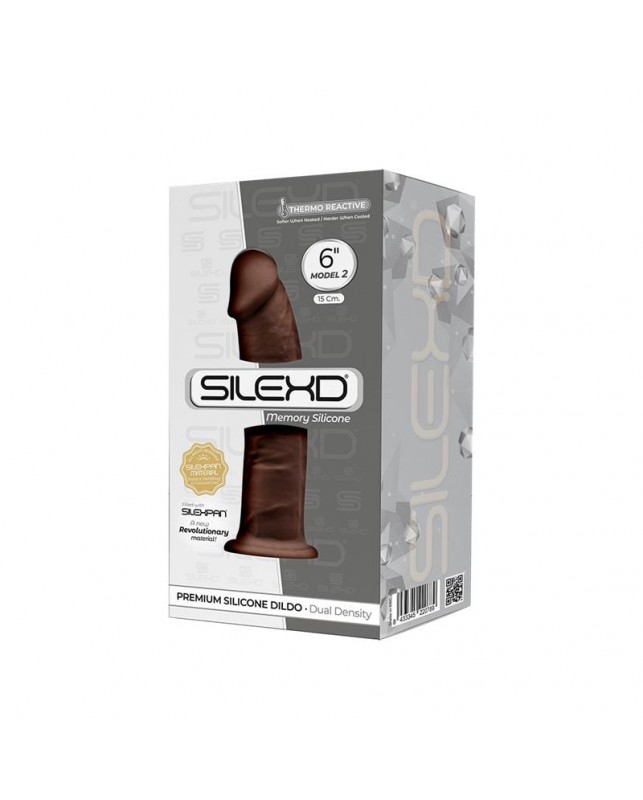Dildo Dual Density Mod 2 6 Marron