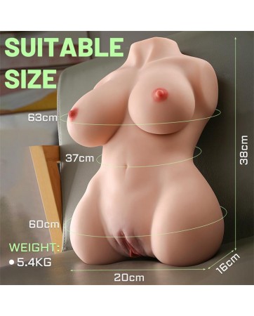 Marita Torso Masturbador 54 kg