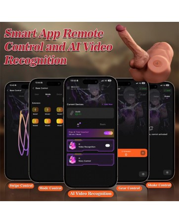 Jonah Semi Torso con Dildo Desmontable Thrusting y APP 348 kg
