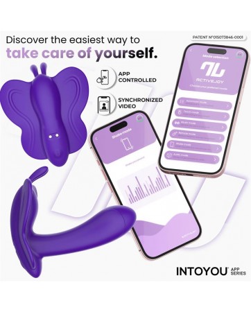 Wingy Estimulador Mariposa con APP Purpura