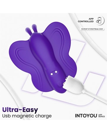 Wingy Estimulador Mariposa con APP Purpura
