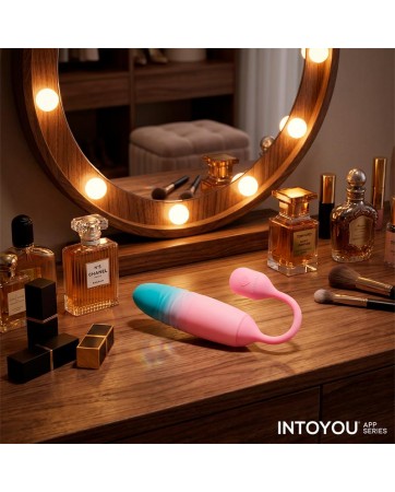 NexEgg Motion Huevo Vibrador con Thrusting App Rosa Turquesa
