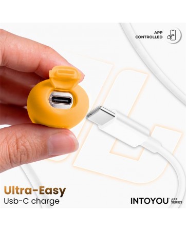 NexEgg Motion Huevo Vibrador con Thrusting App Naranja Rosa