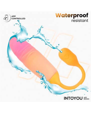 NexEgg Motion Huevo Vibrador con Thrusting App Naranja Rosa