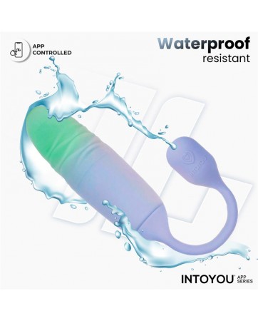 NexEgg Motion Huevo Vibrador con Thrusting App Lila Pistacho