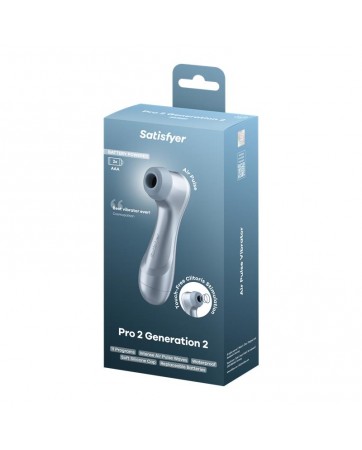 Pro 2 Gen 2 Succionador de Clitoris Battery Series Ice Blue