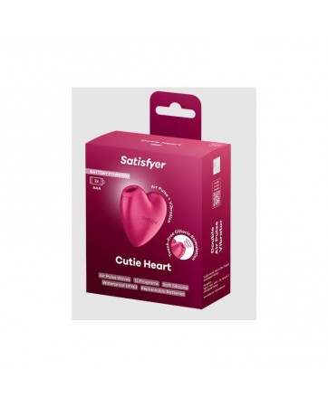 Cutie Heart Succionador de Clitoris Battery Series