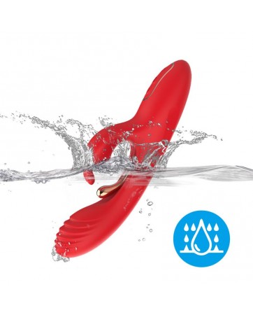 Vibrador Tickler con Rabbit Silicona