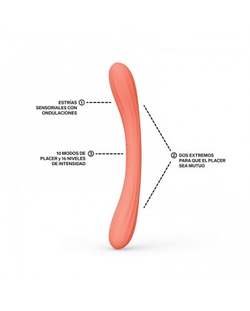 Juguete para Parejas Boomerang Coral Red