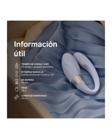 Juguete para Parejas Tiani Twist APP Lavanda