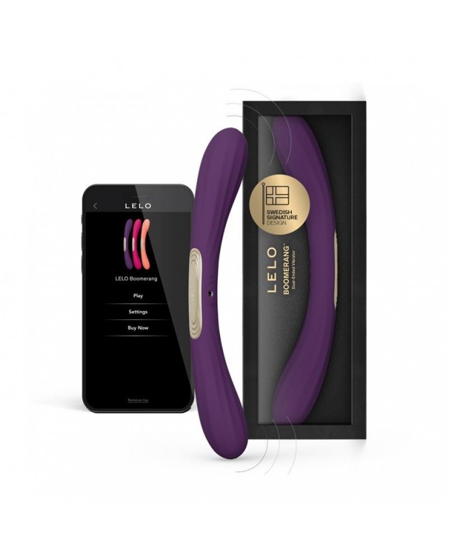 Juguete para Parejas Boomerang Purpura
