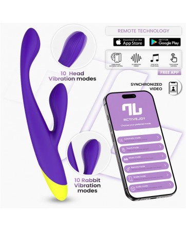 Lyra Vibrador Punto G con APP Purpura