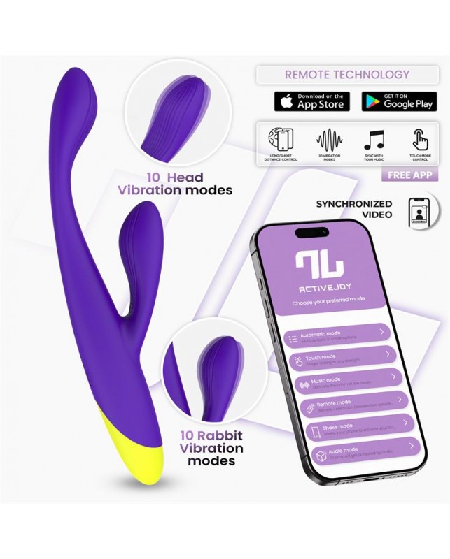 Lyra Vibrador Punto G con APP Purpura