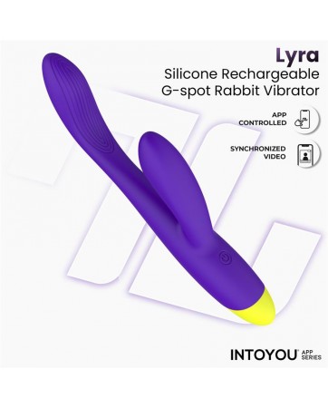 Lyra Vibrador Punto G con APP Purpura