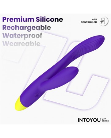 Lyra Vibrador Punto G con APP Purpura